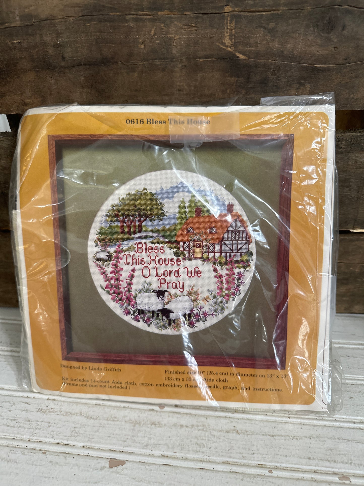 Bless this House cross stitch kit