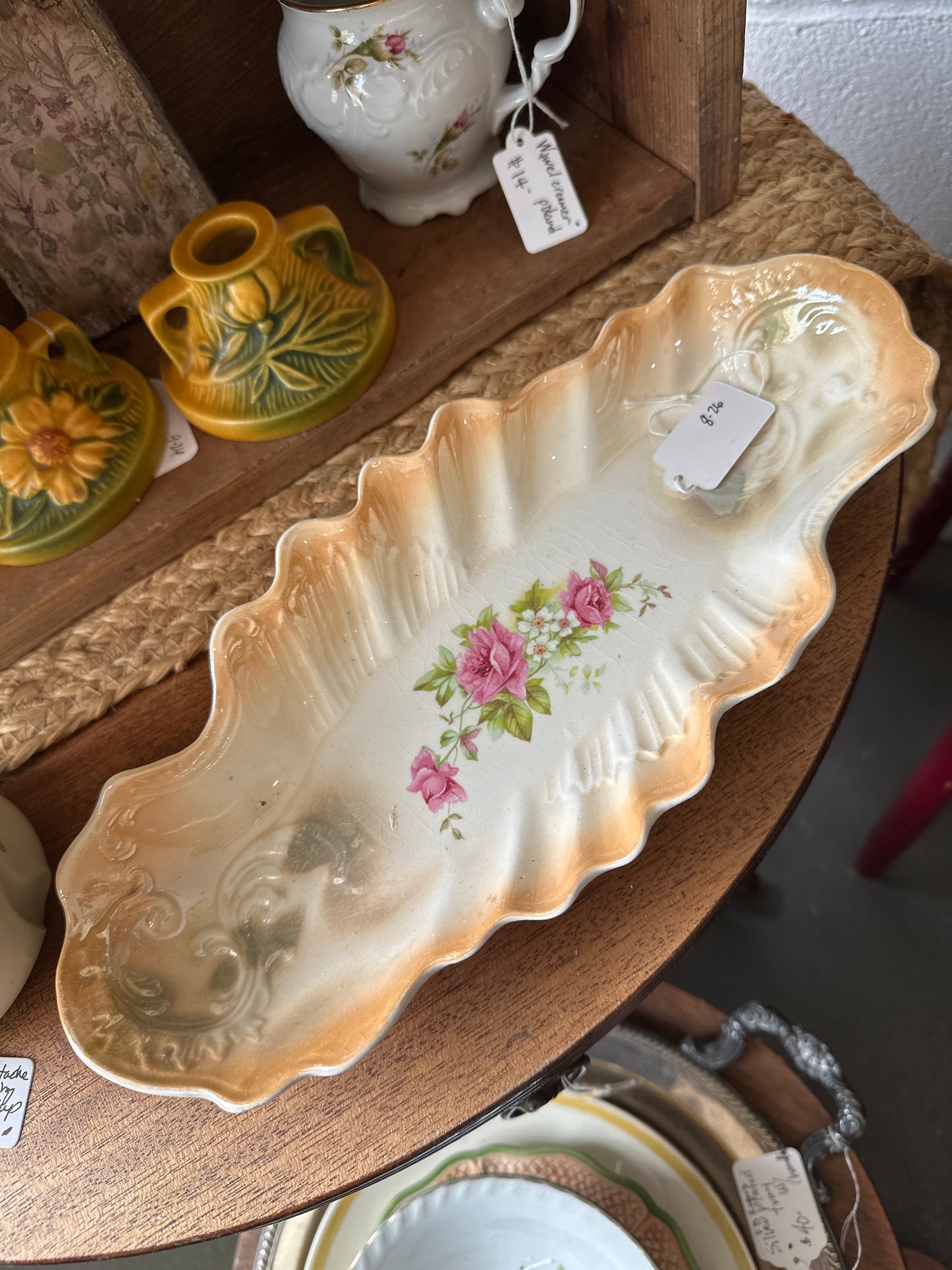 Wellsville China celery dish- local pickup only