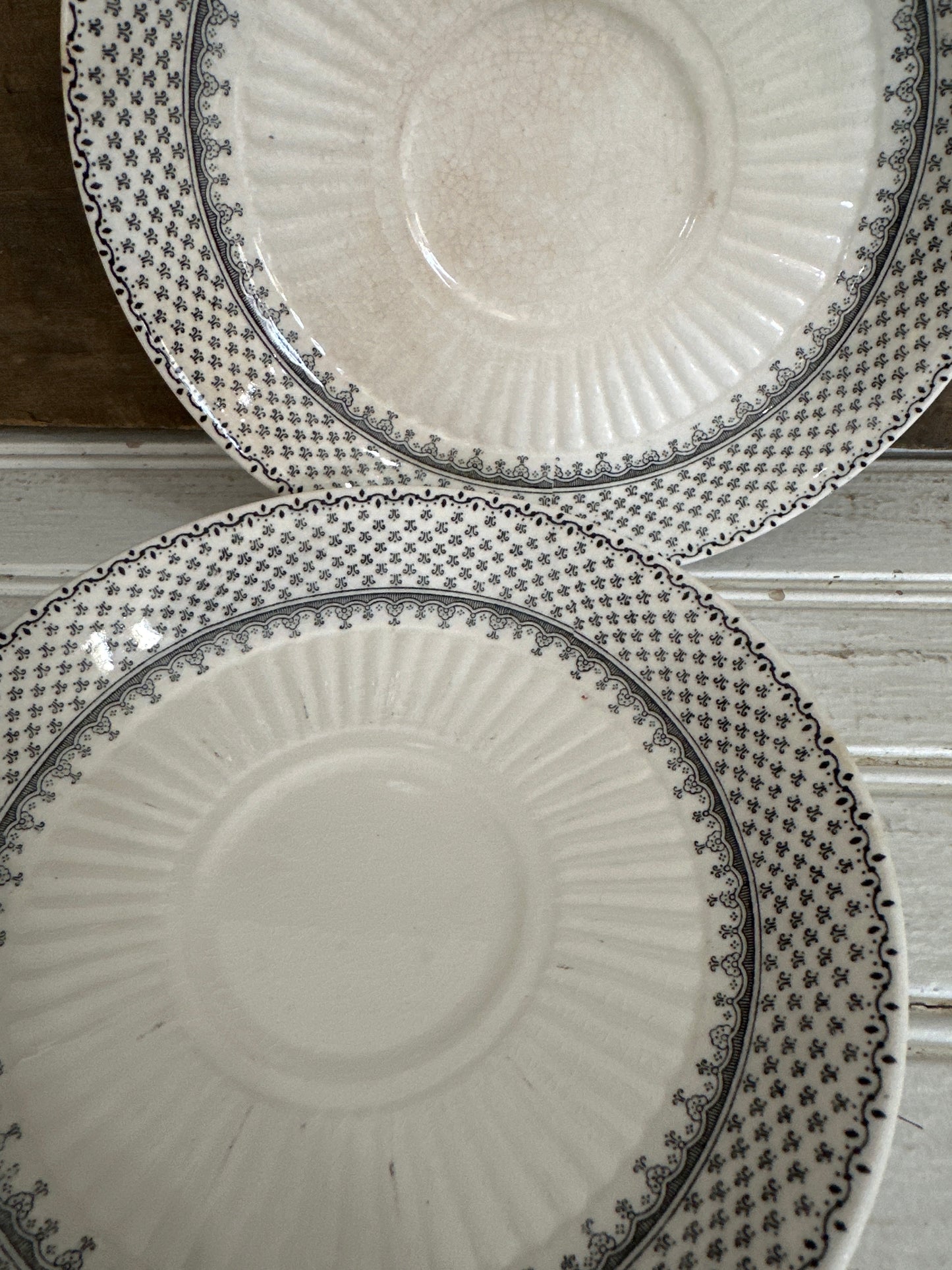 Ironstone- WM Adams & Son saucer