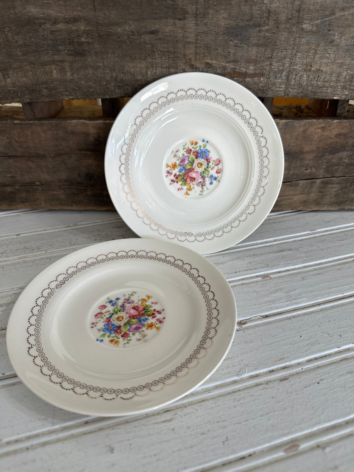 Salem China saucer