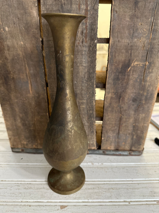 Brass vase