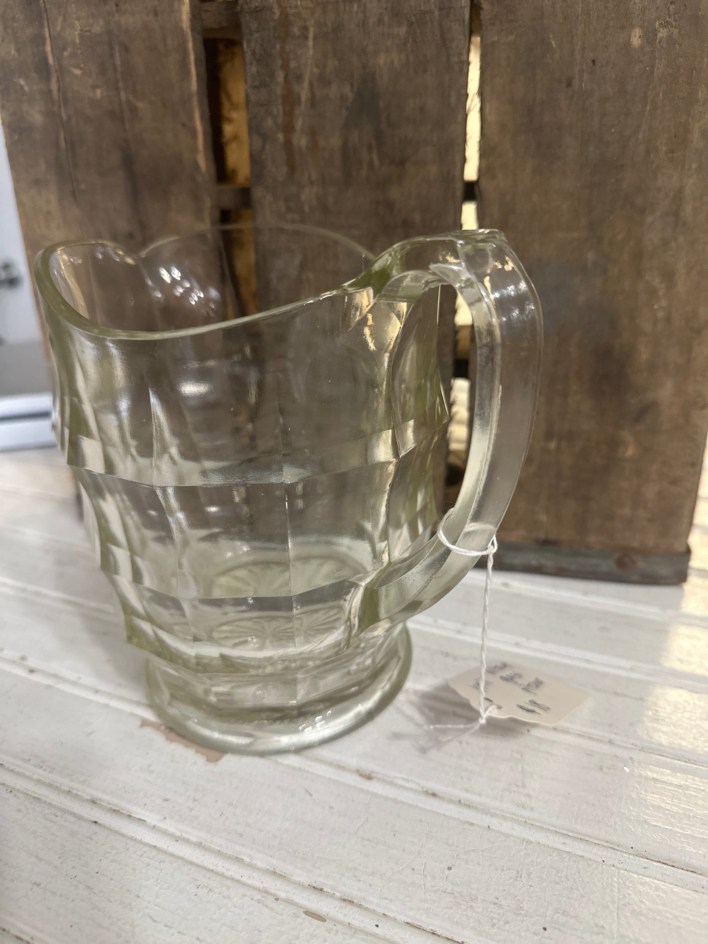 Art Deco water pitcher