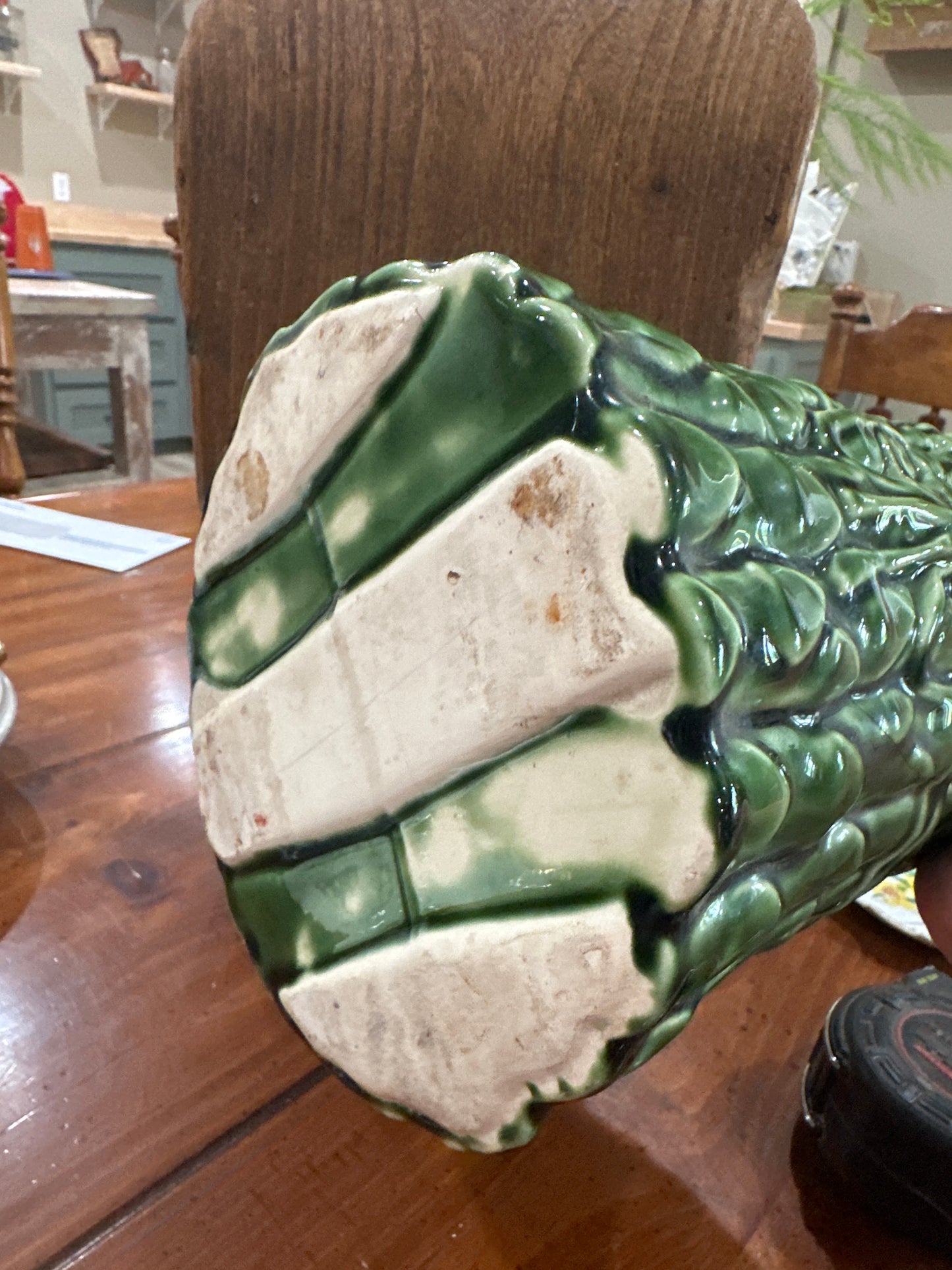 McCoy Asparagus cookie jar- no lid- local pickup only