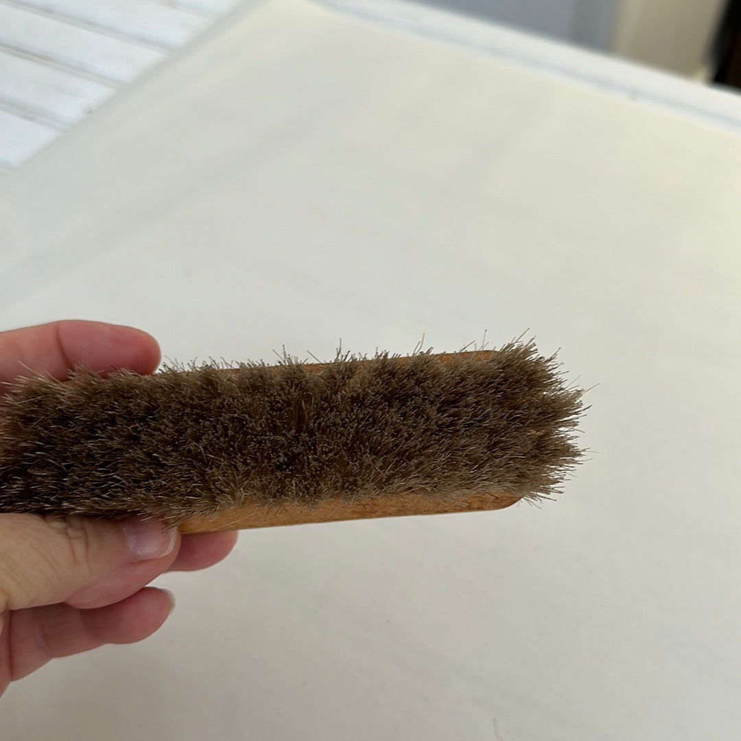 Shoe shine brush