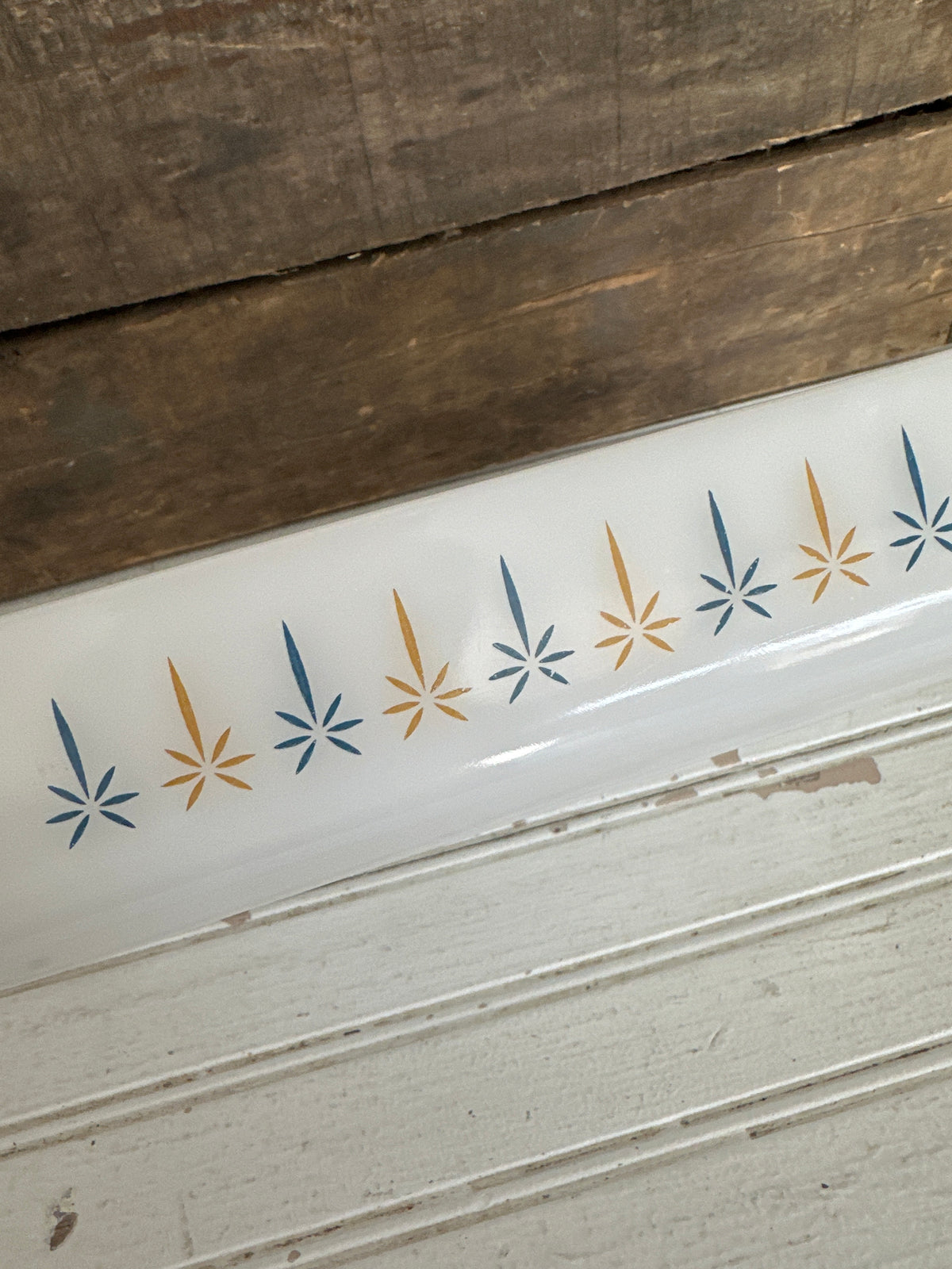 Fire King casserole dish- starburst- local pickup only