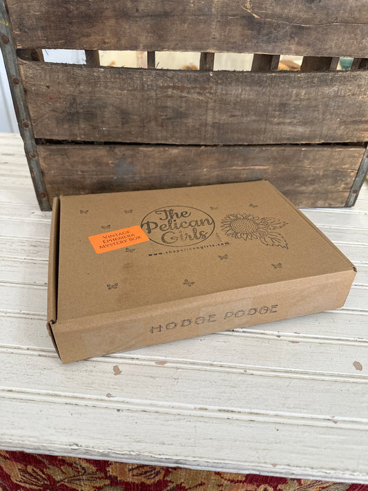 Vintage Ephemera Mystery Box-Hodgepodge