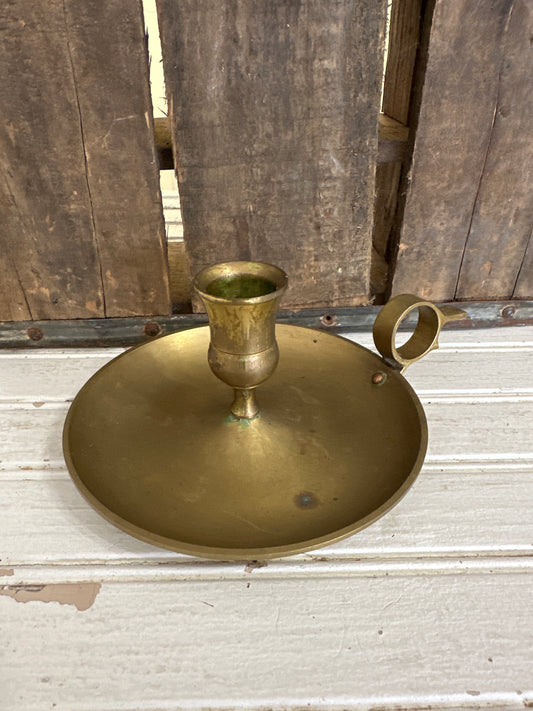 Brass Chamber candle holder