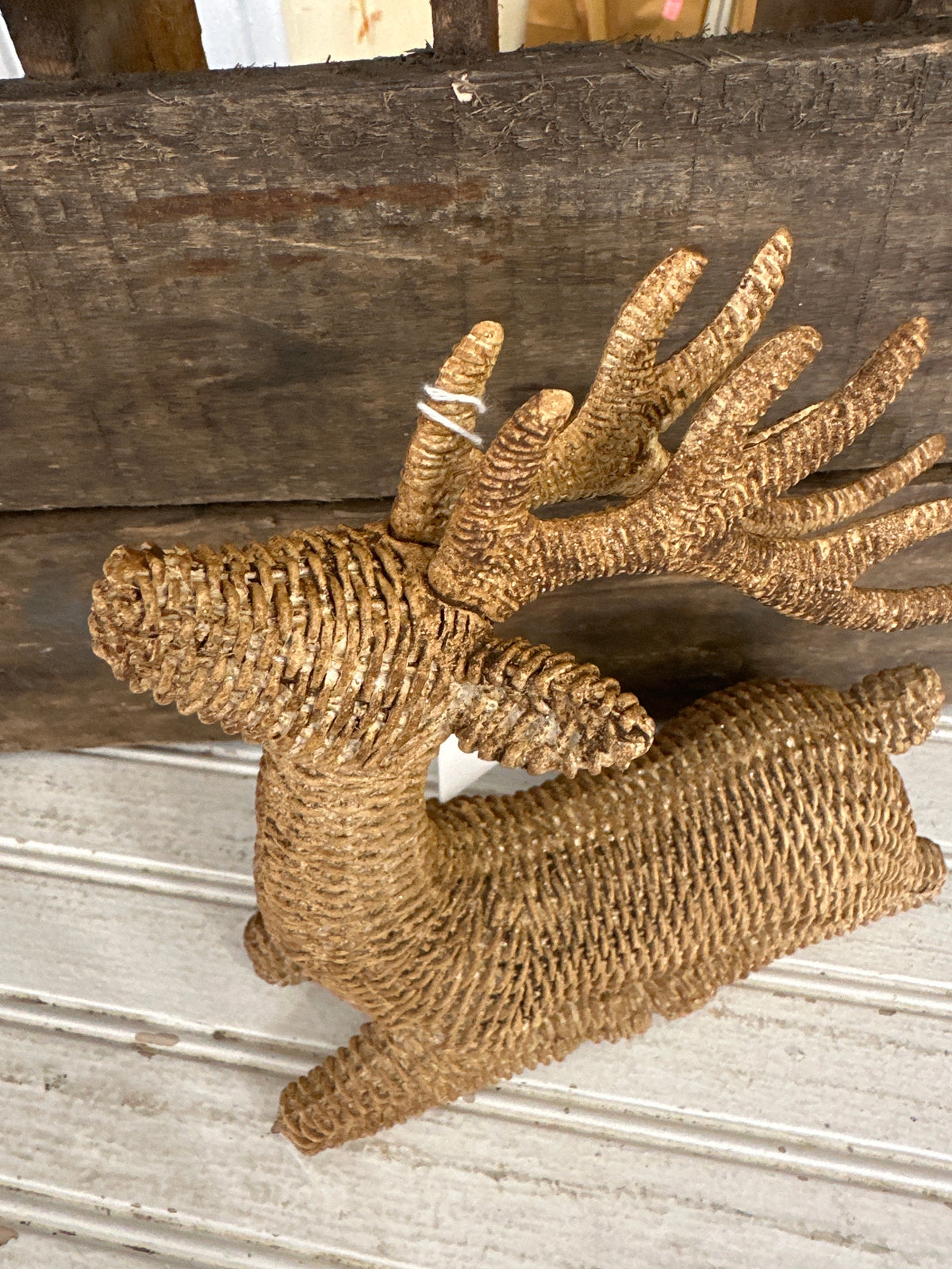 Wicker style deer