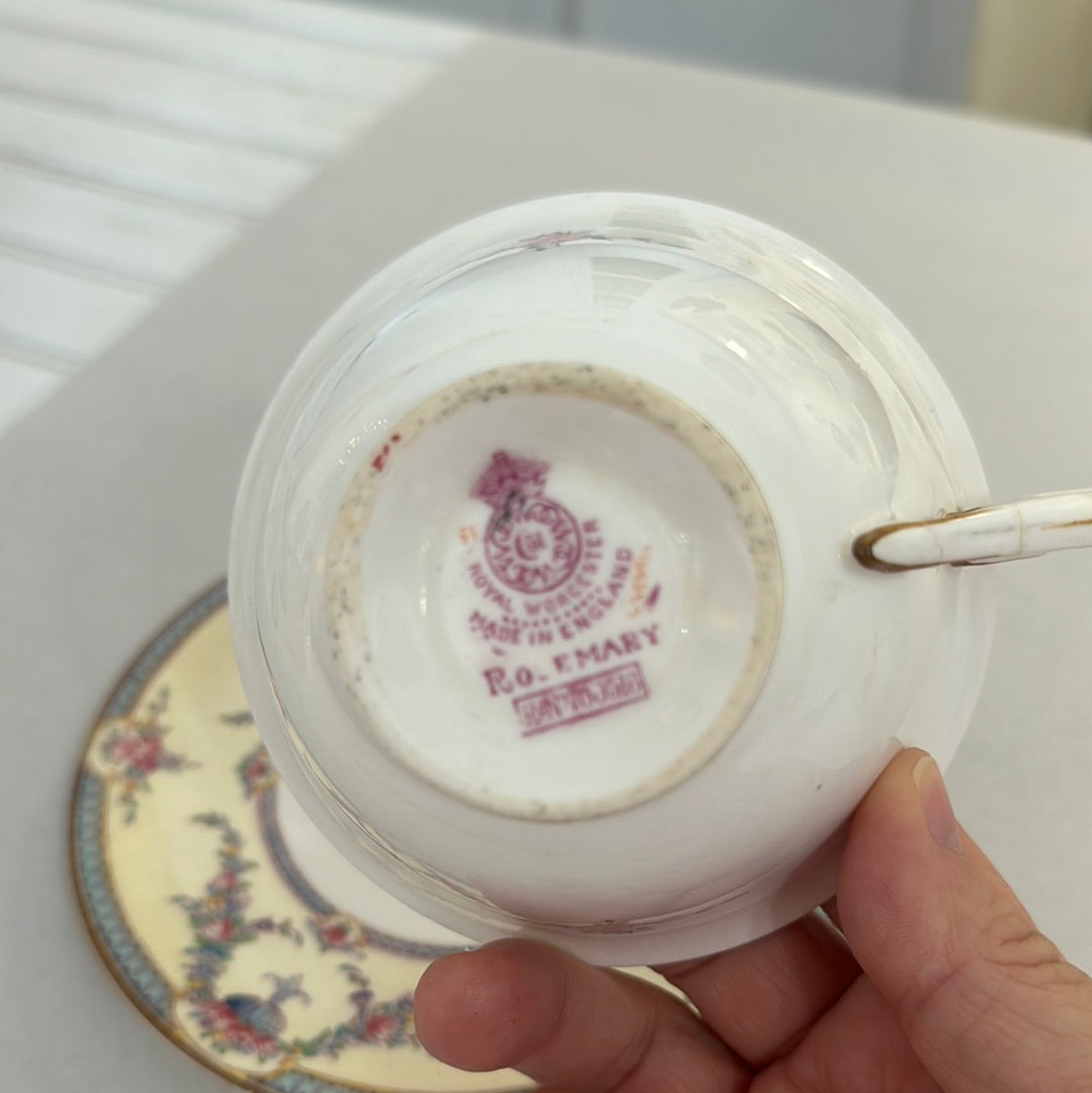 Royal Worcester Demitasse cup & saucer