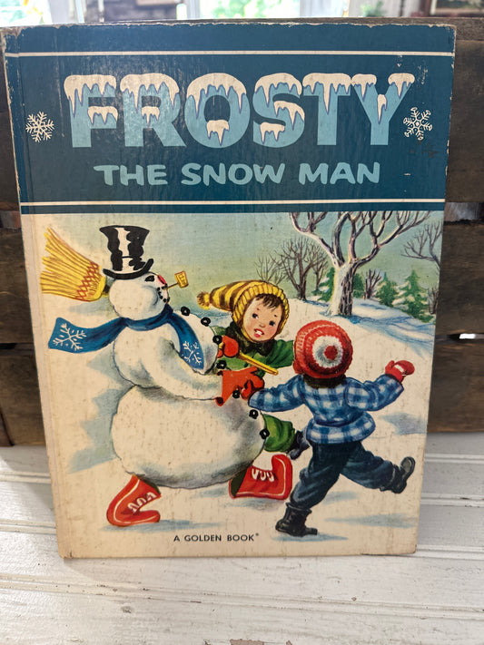 Frosty The Snow Man book