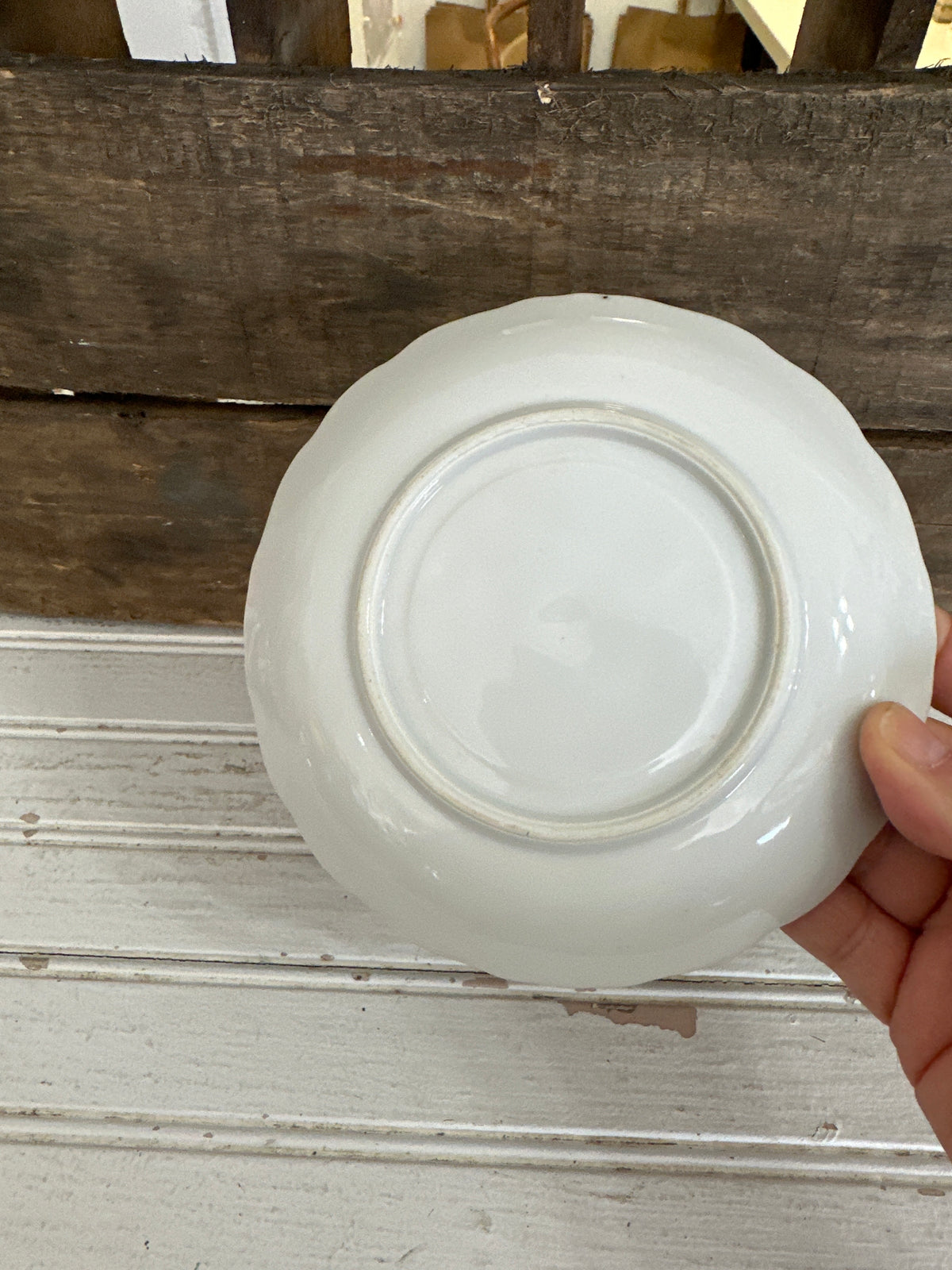 Saucer - rose design