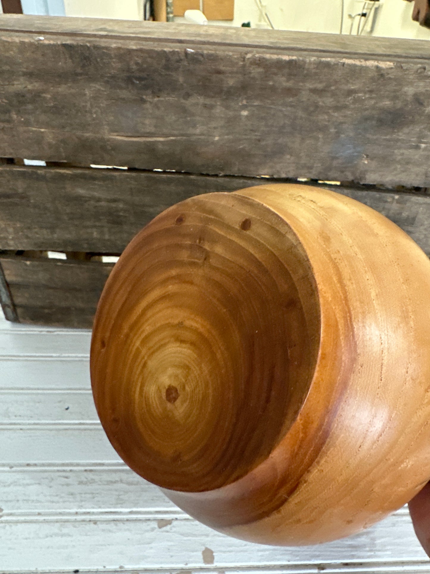 Wooden Vase