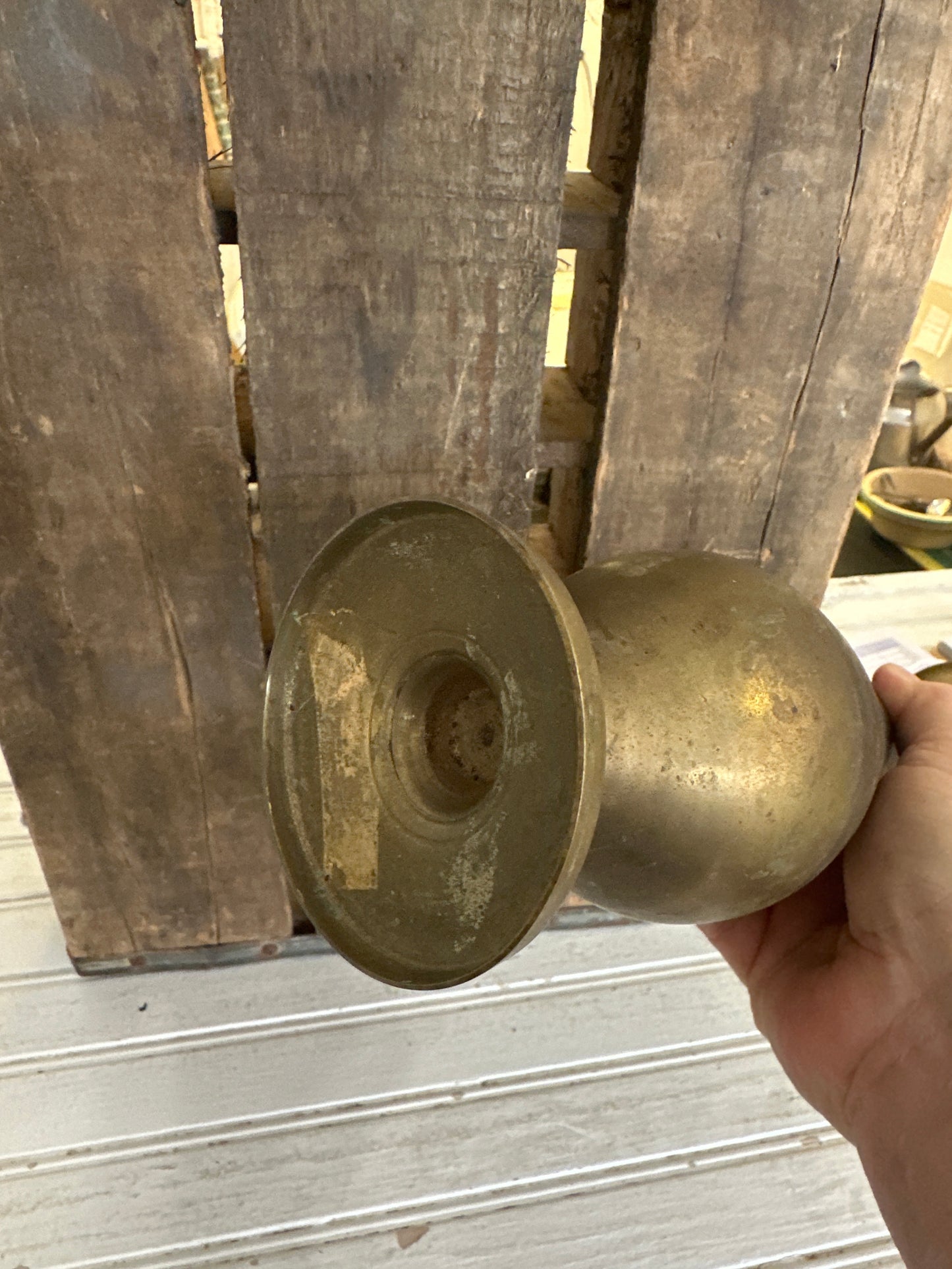 Brass vase