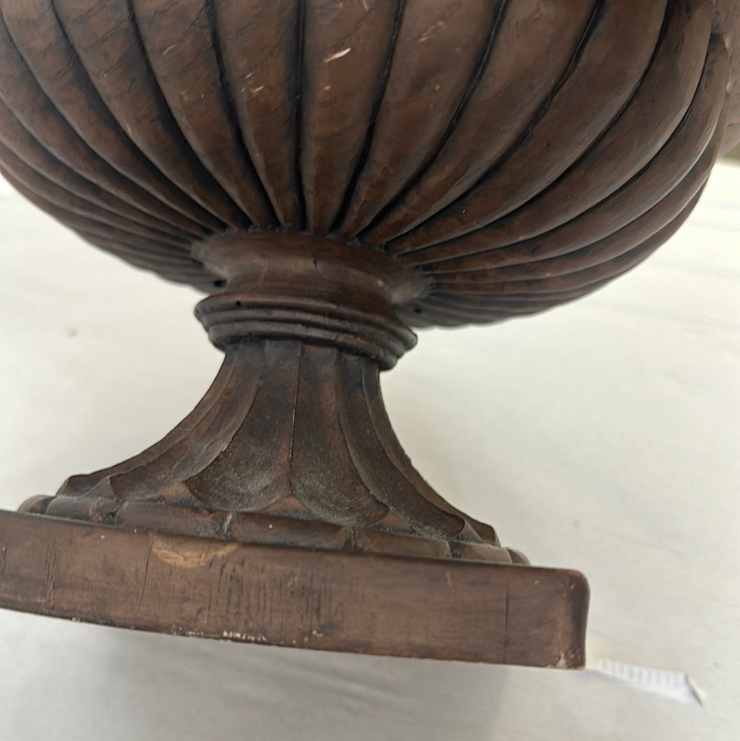 Wooden Pedestal bowl