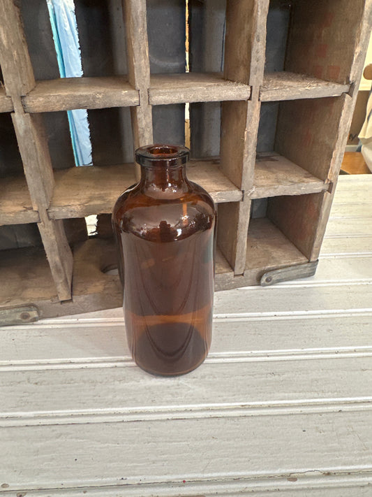 Amber bottle