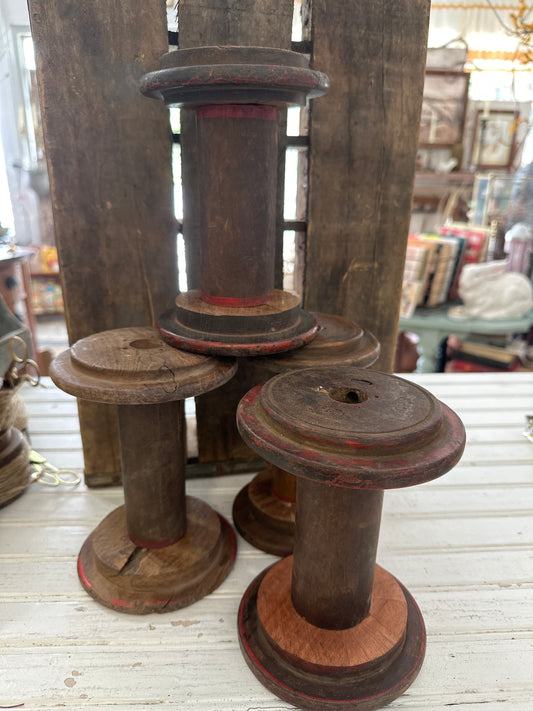 Wooden spools-large