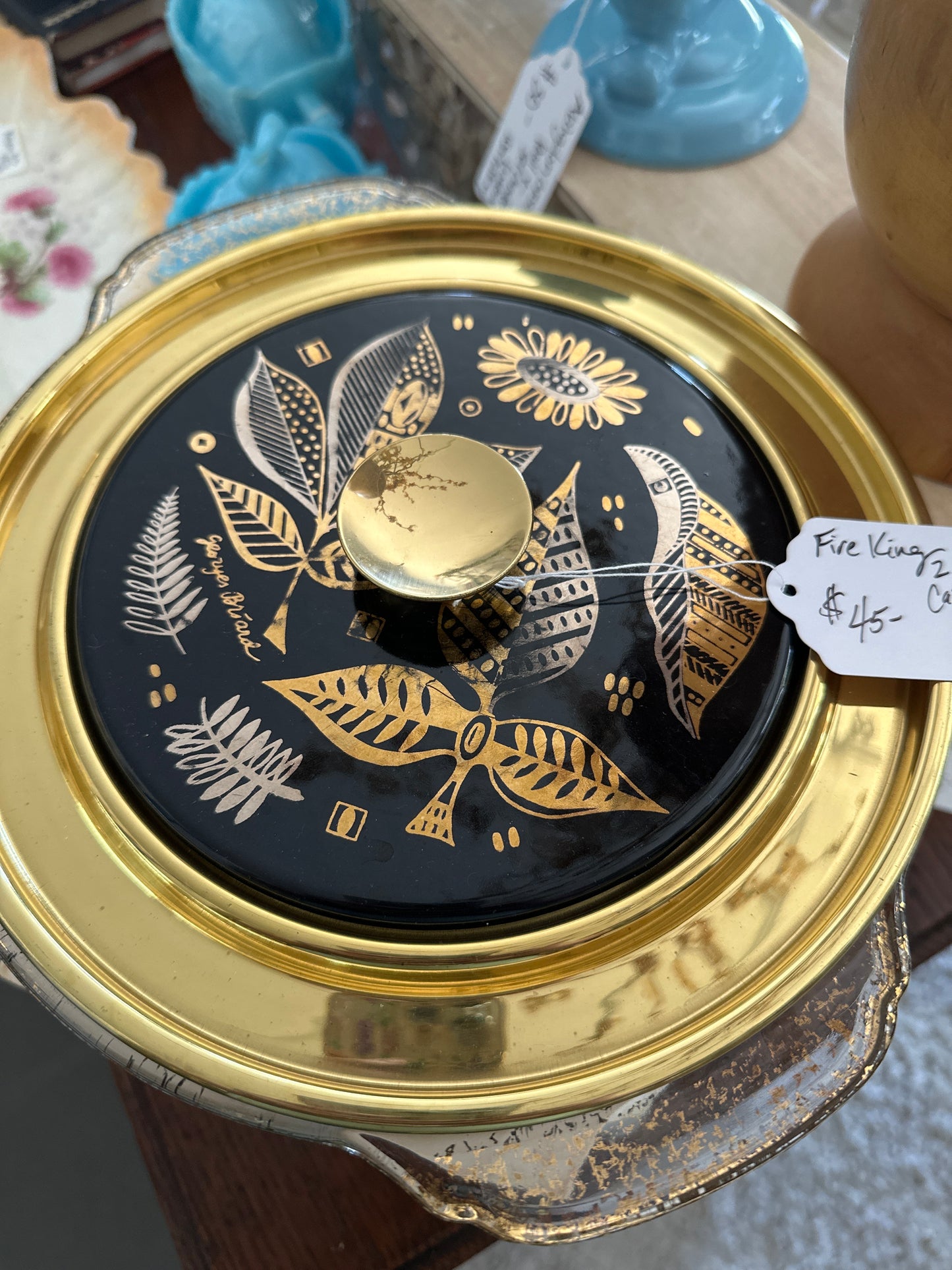 Fire King 2 qt. Casserole w/lid- local pickup only
