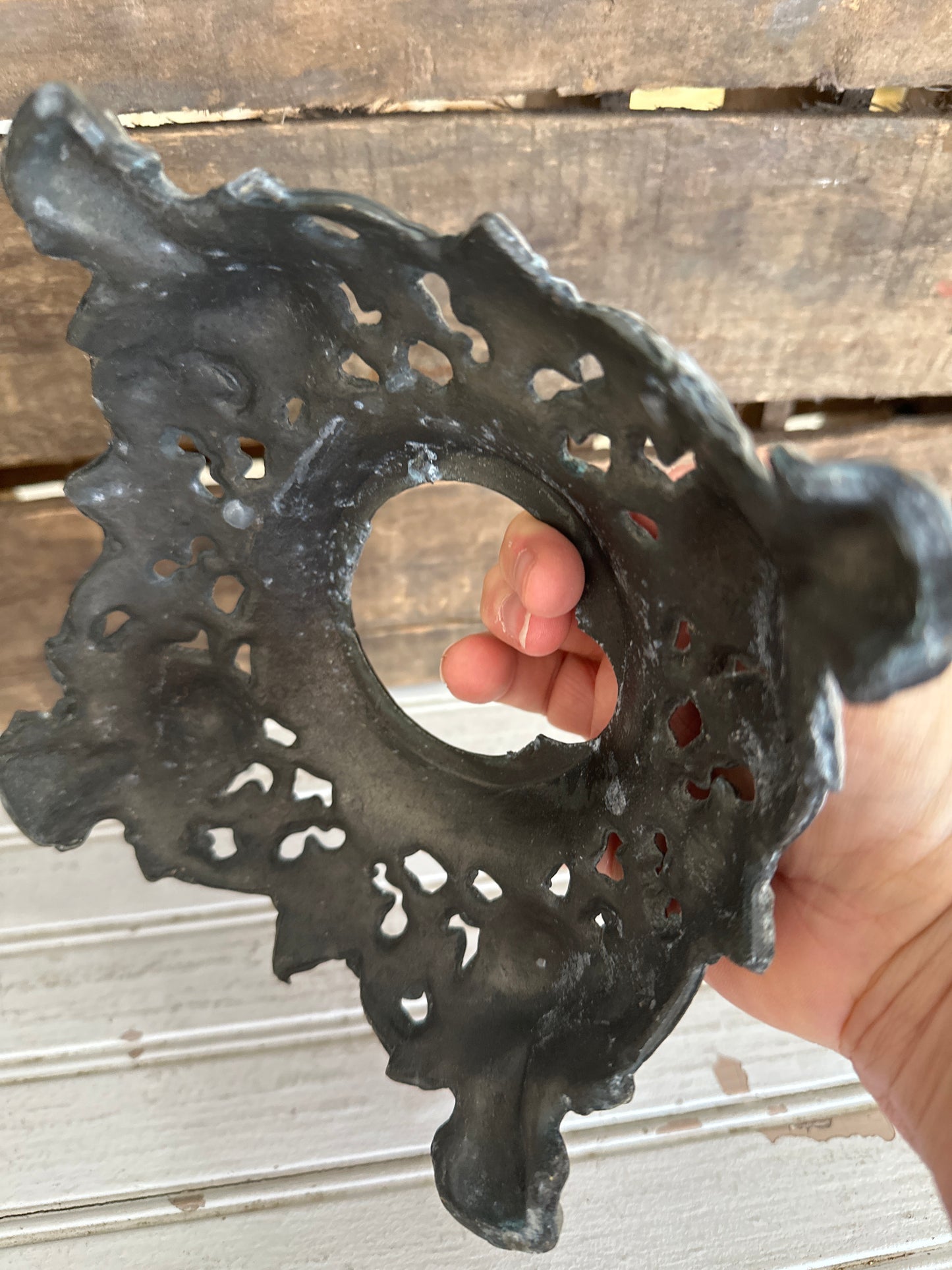 Metal Lamp base