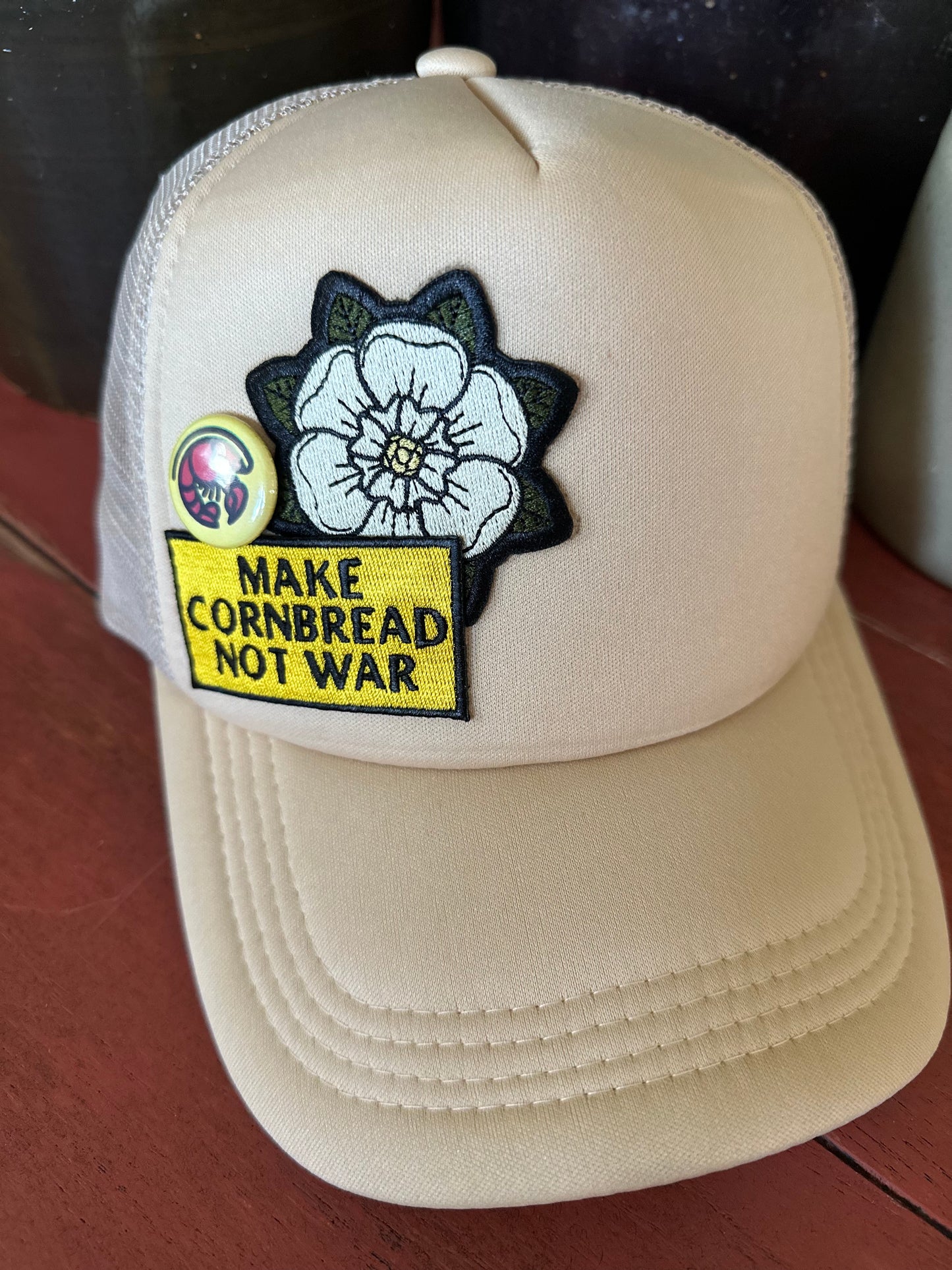 Crawfish Cornbread & Magnolias hat