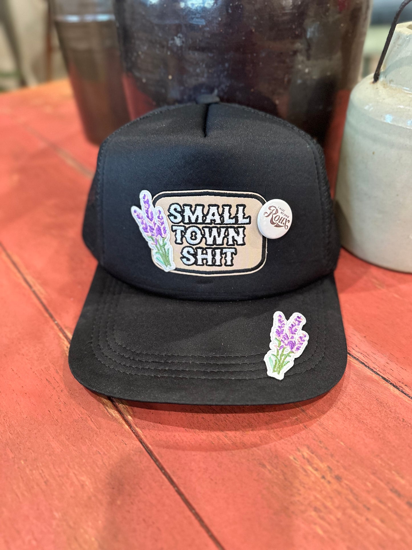 Small Town Shit- lavender hat