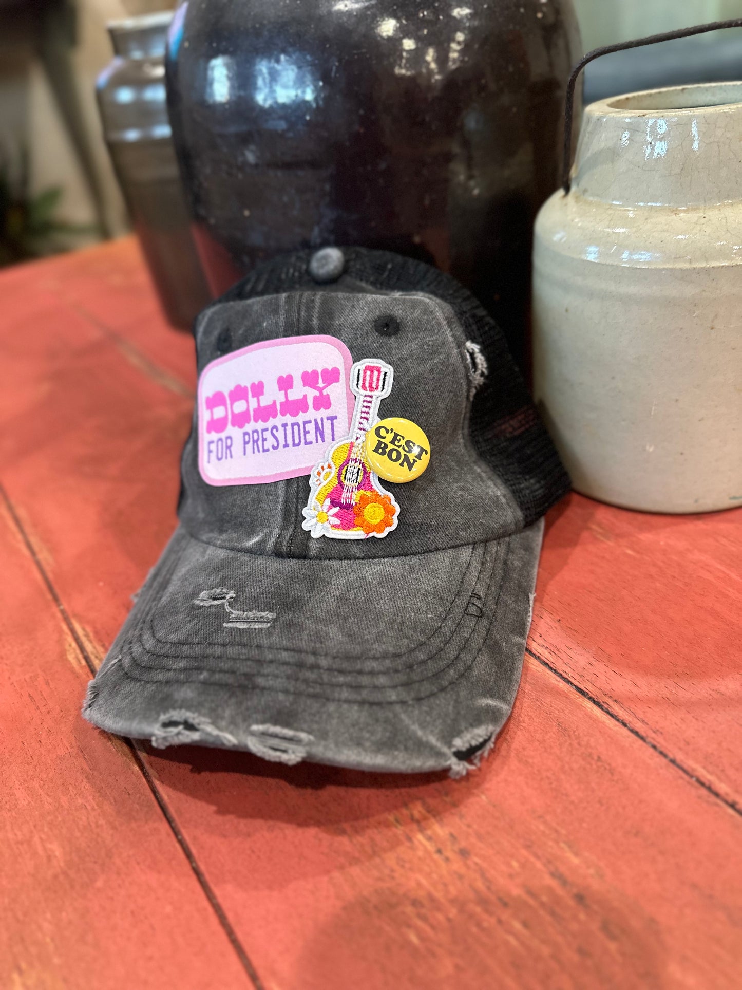 Dolly for President hat