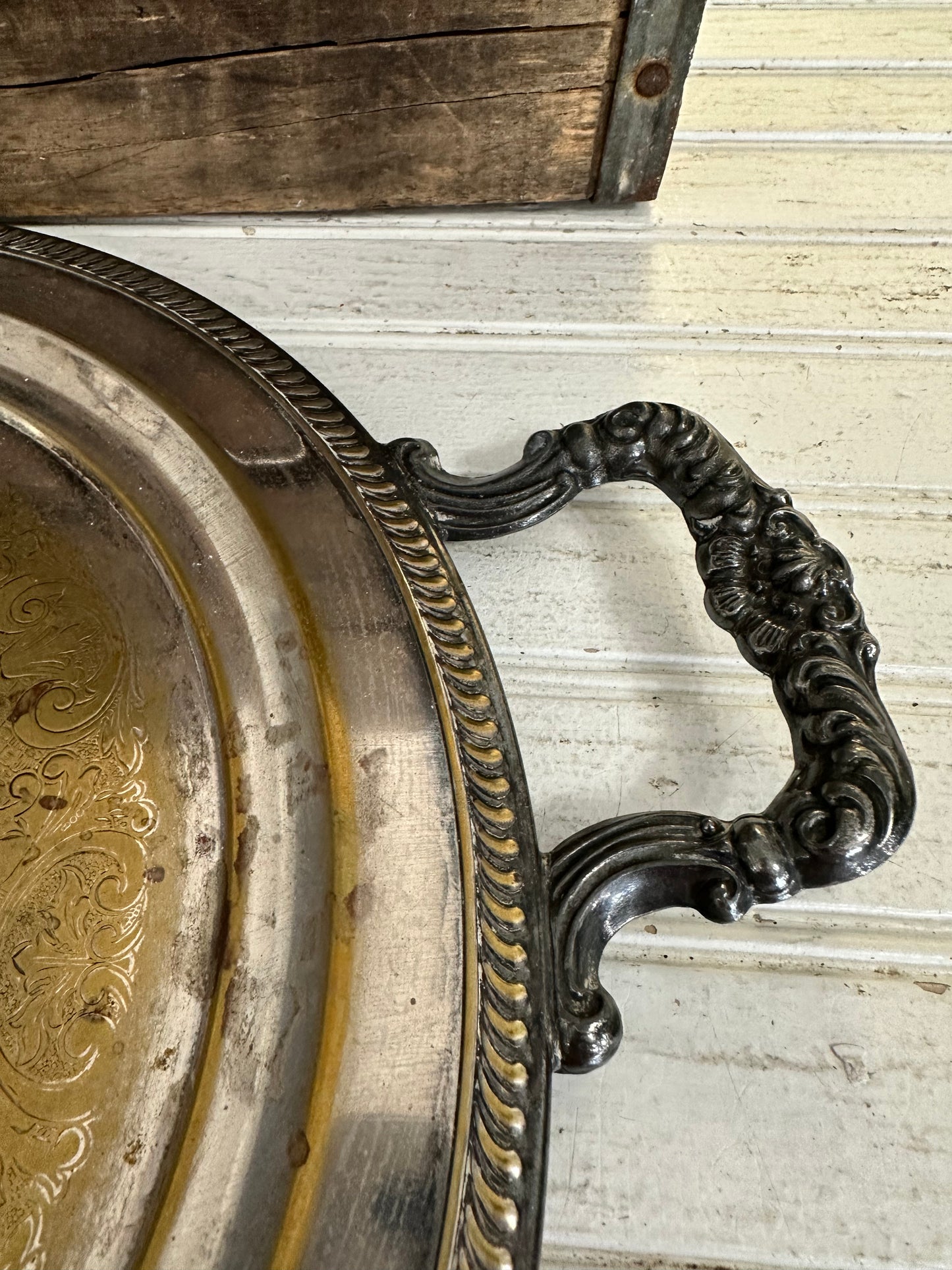 F B Rogers Silver Plated tray