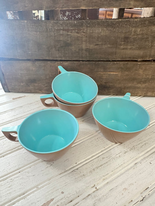 Texas ware coffee cups
