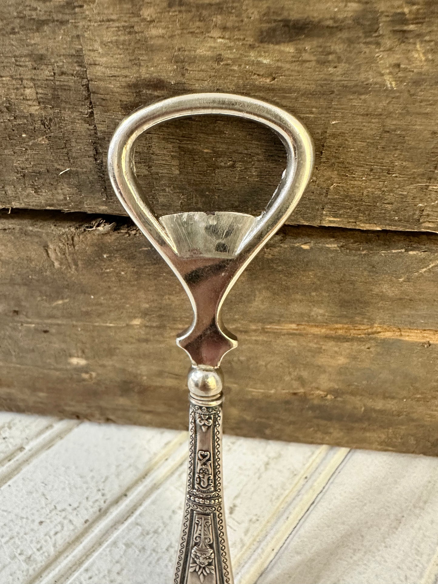 Sterling Handle Bottle opener