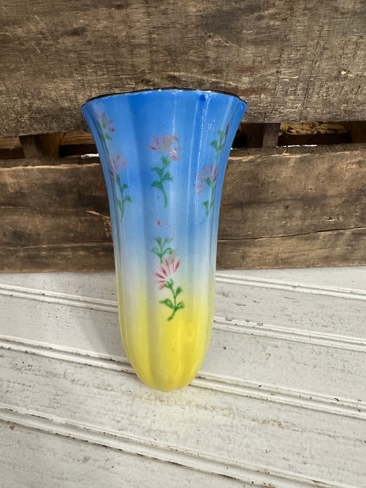 Blue & Yellow Wall pocket