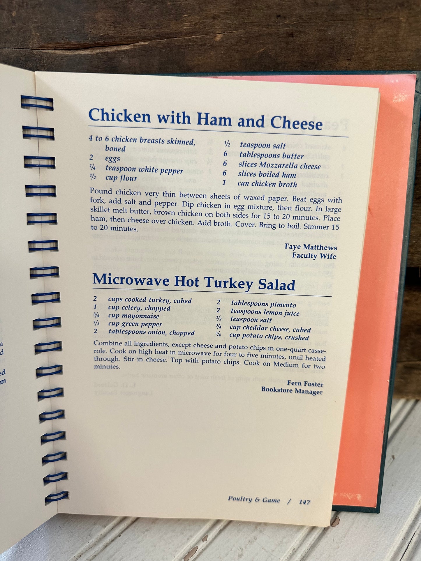 McNeese Hospitality cookbook
