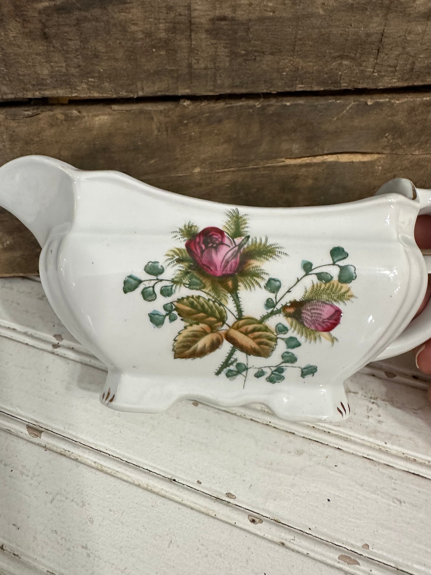 Alfred Meakin Ironstone gravy boat