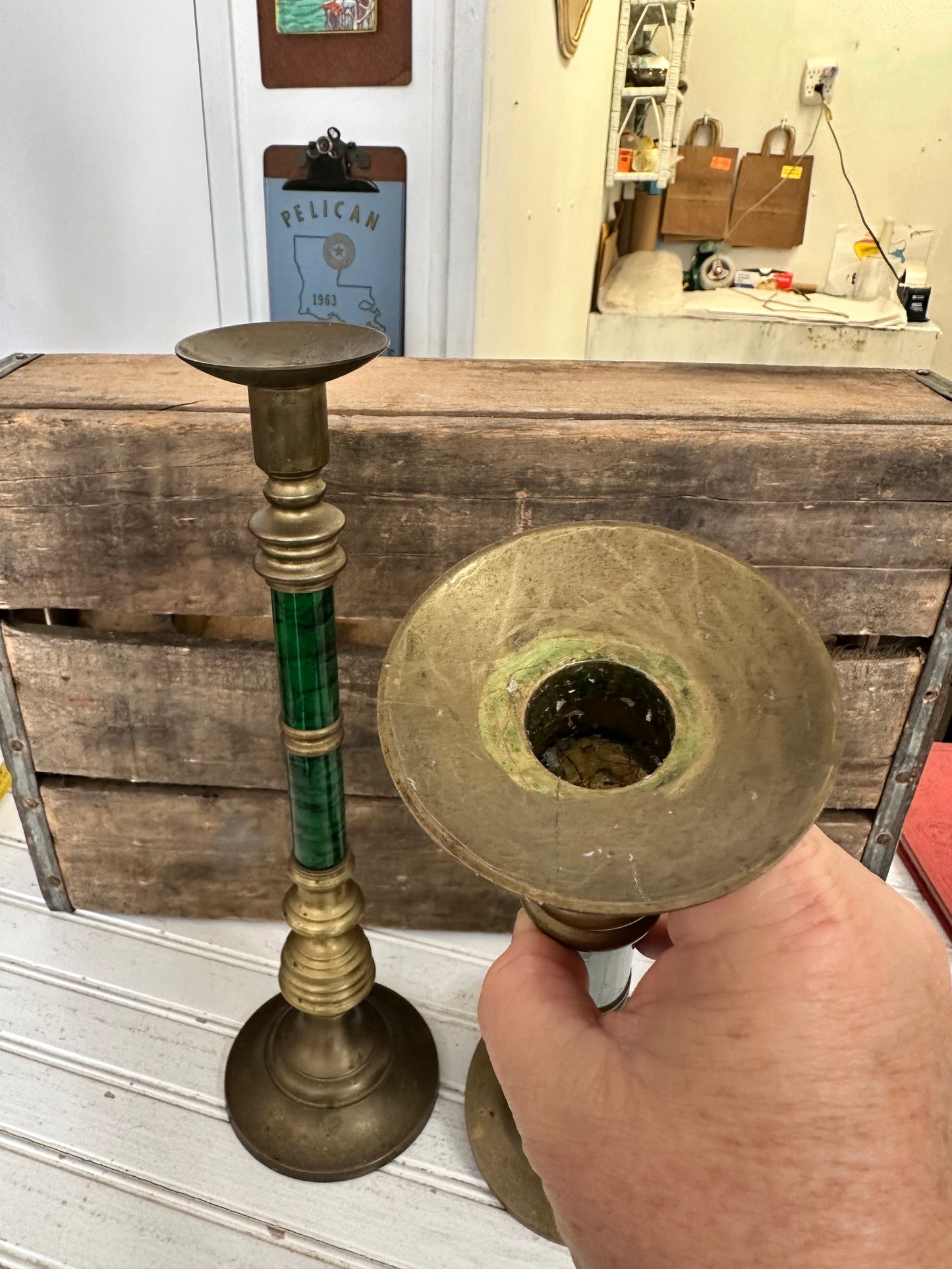 Brass Candlesticks