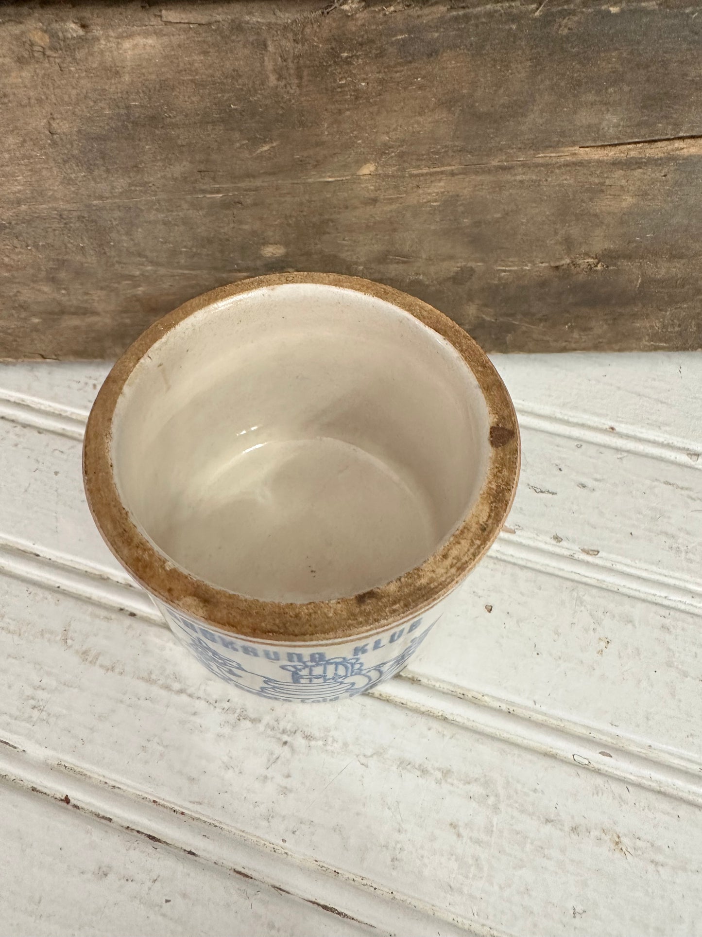 Kaukauna Klub cheese crock