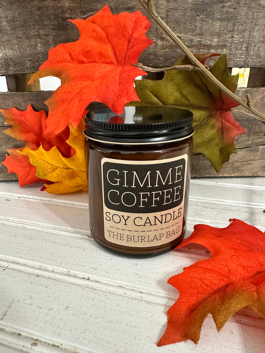 Gimme Coffee soy candle