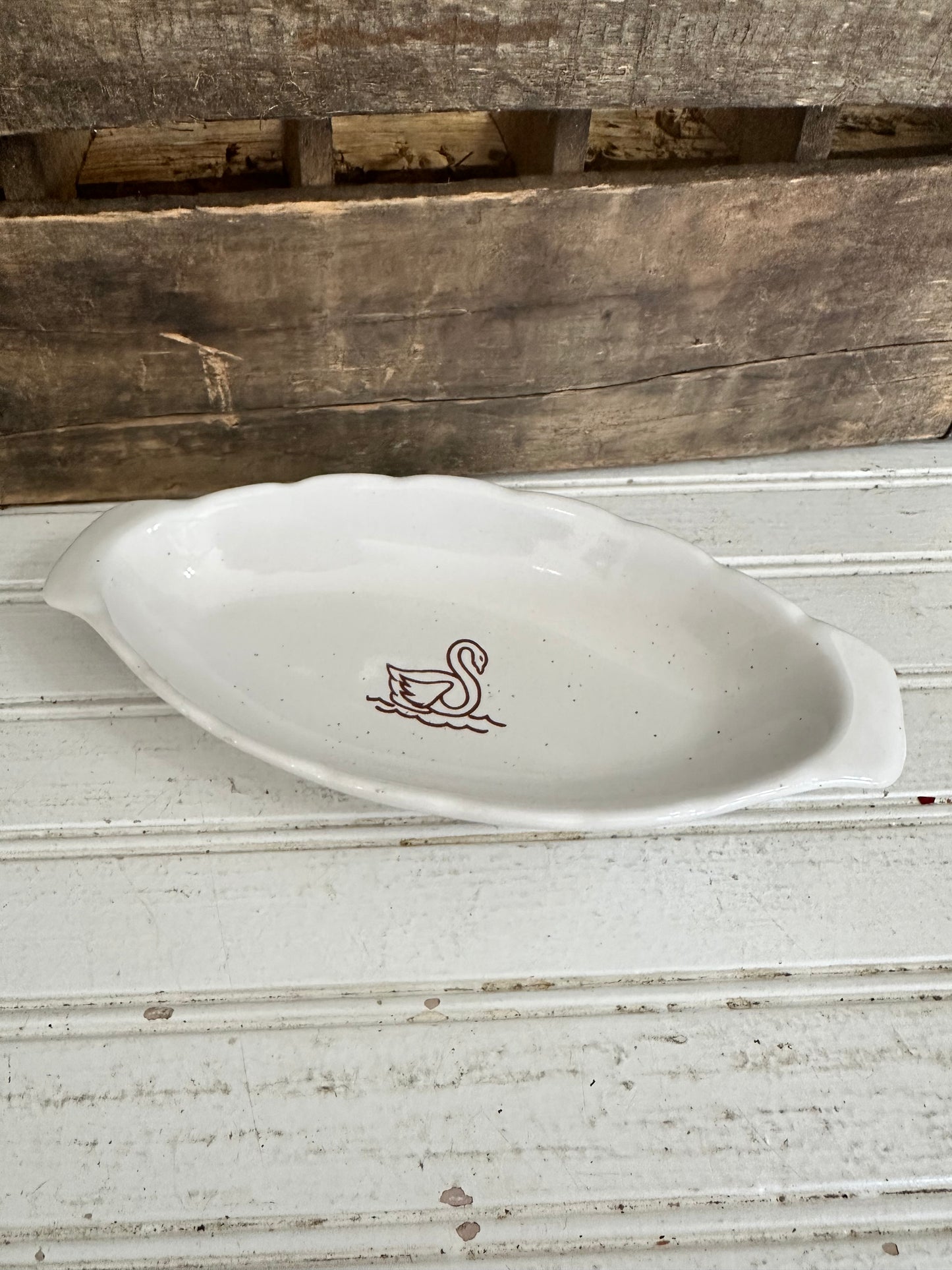 Schwan’s Stoneware dish