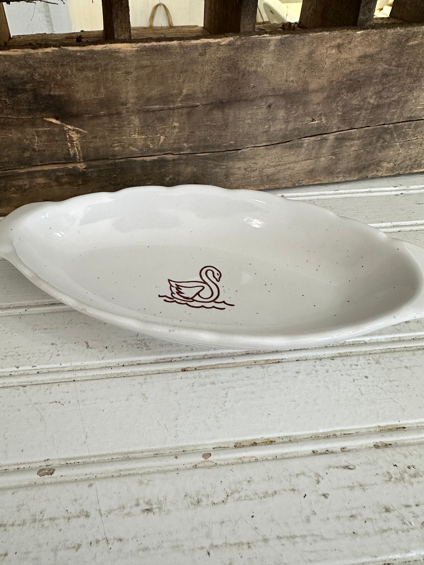 Schwan’s Stoneware dish