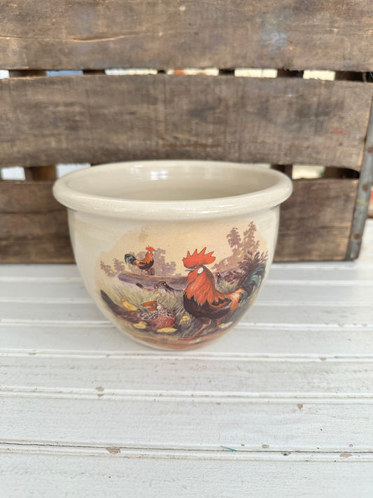 Shaker and Thangs Rooster crock
