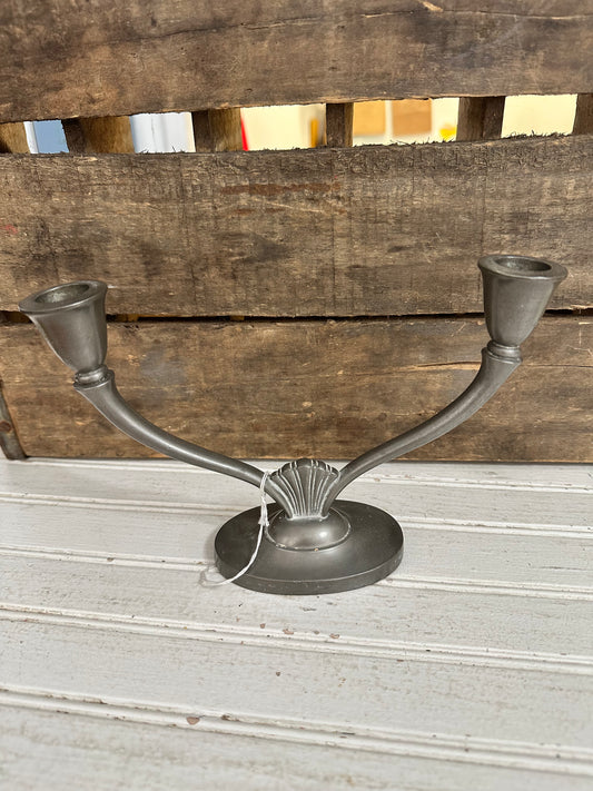 Pewter Candle Holder