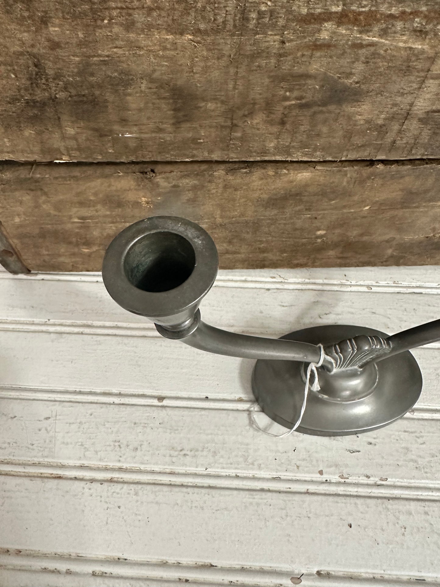 Pewter Candle Holder