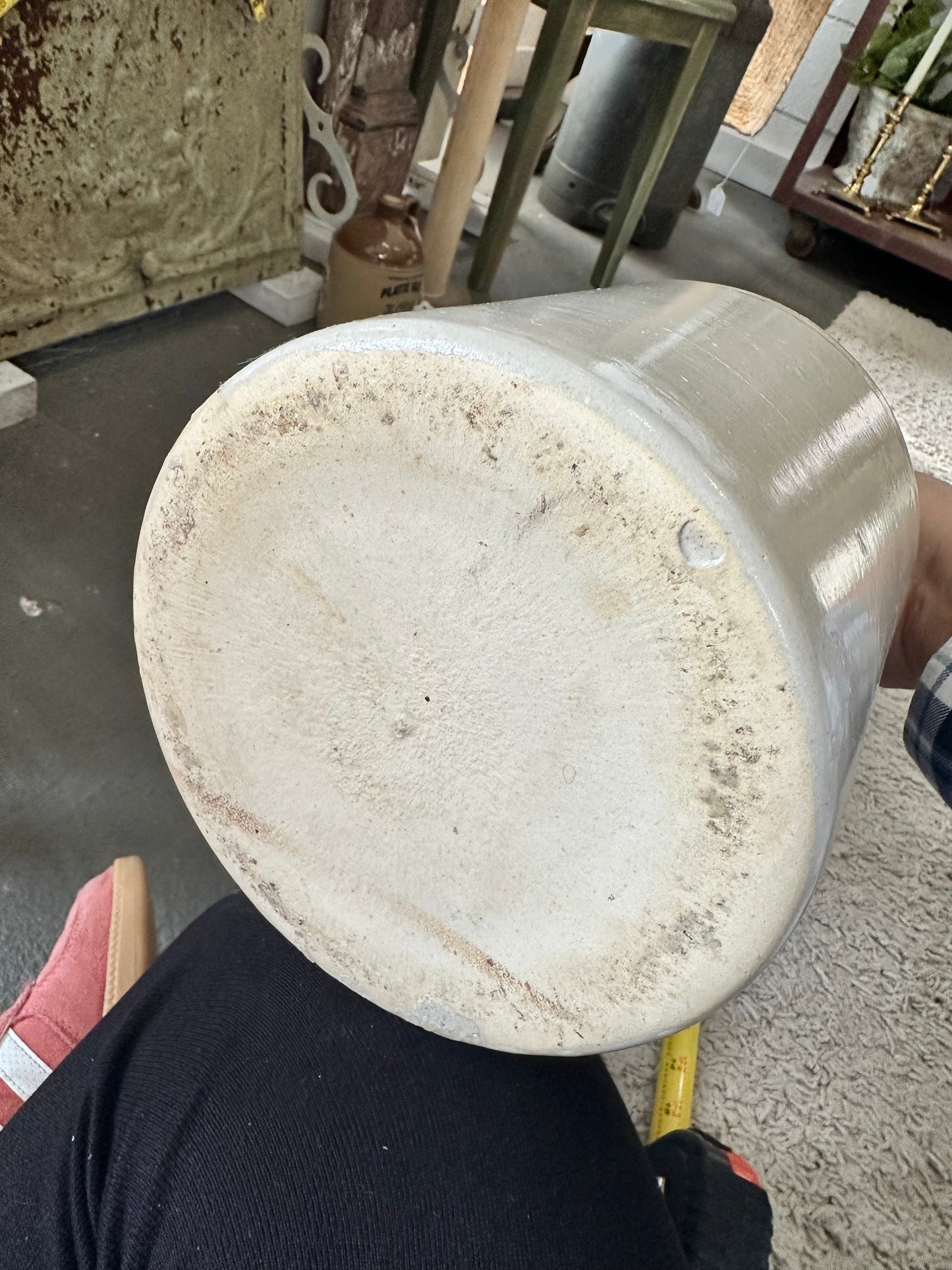 Vintage Crock Jug- local pickup only