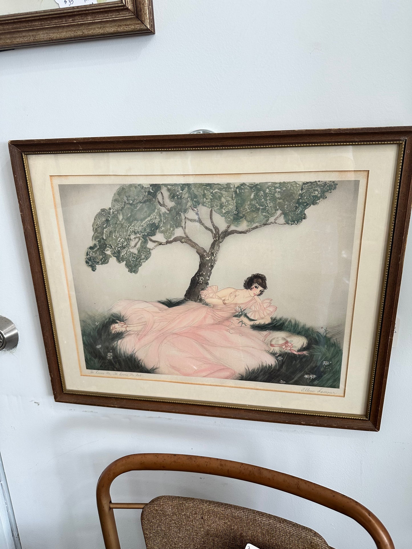 He Loves Me, He Loves Me Not wall art- local pickup only