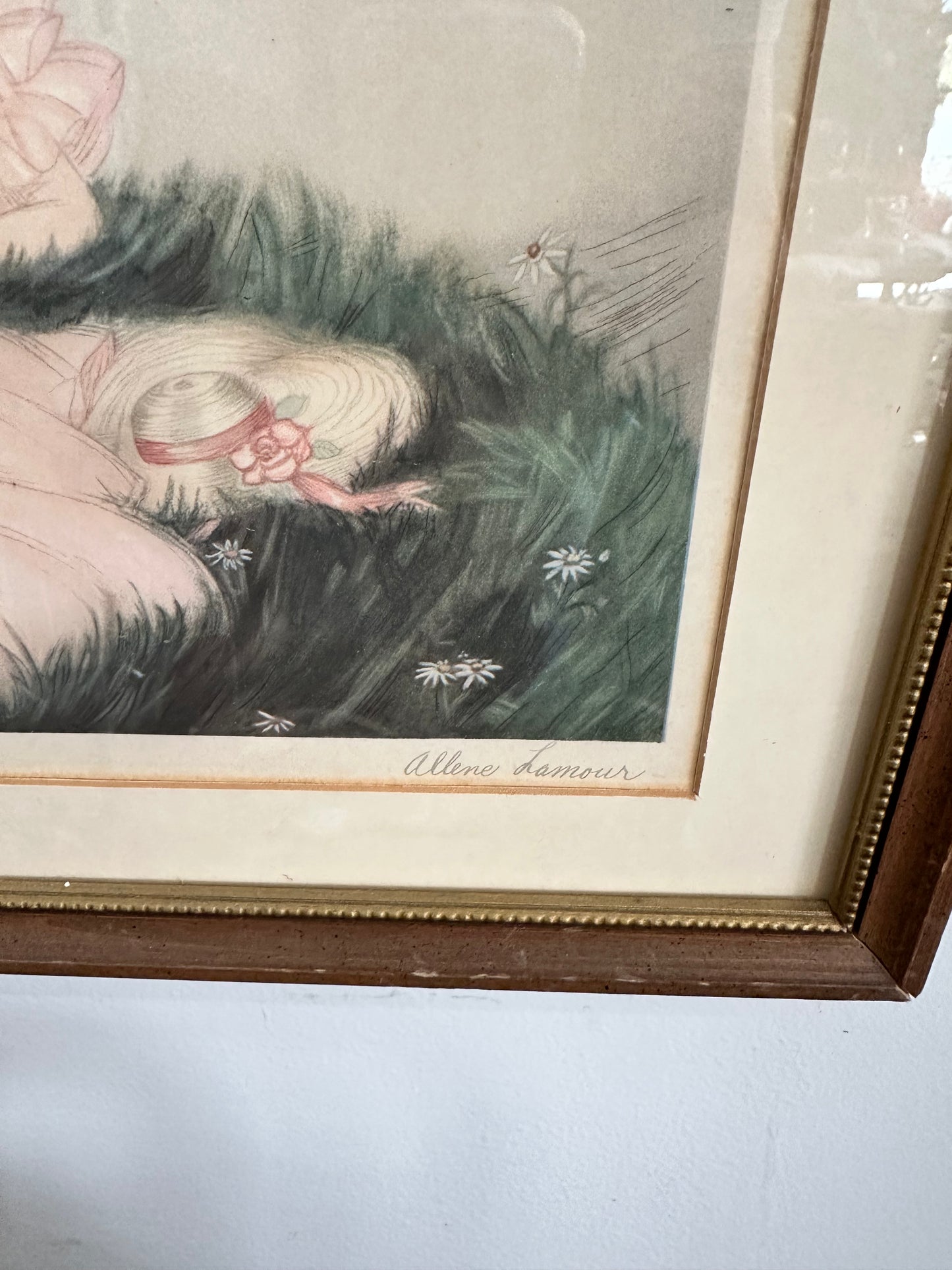 He Loves Me, He Loves Me Not wall art- local pickup only