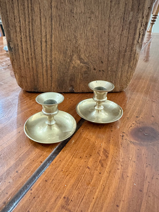 Brass Candle holder set