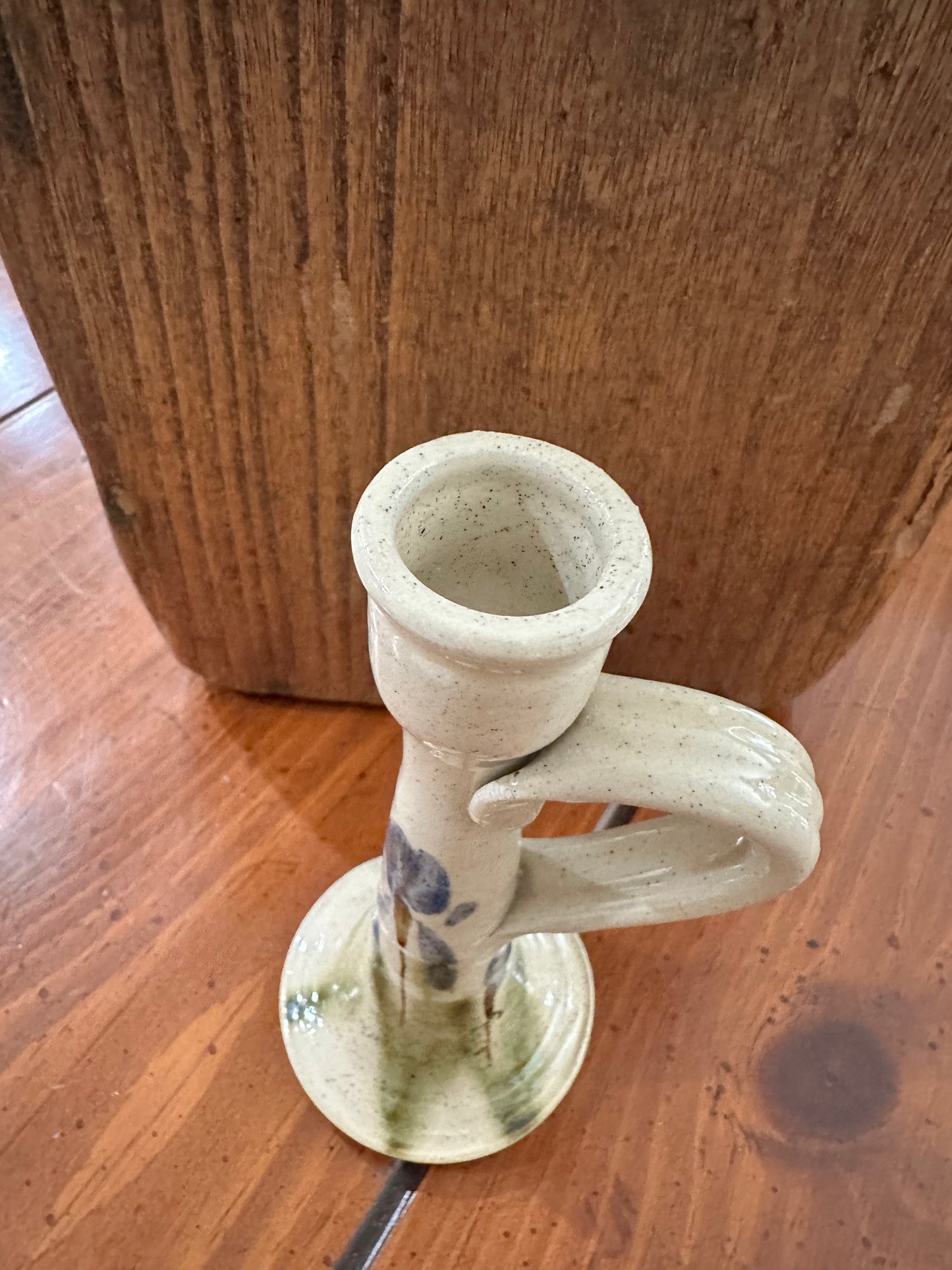 Handmade Pottery Candleholder