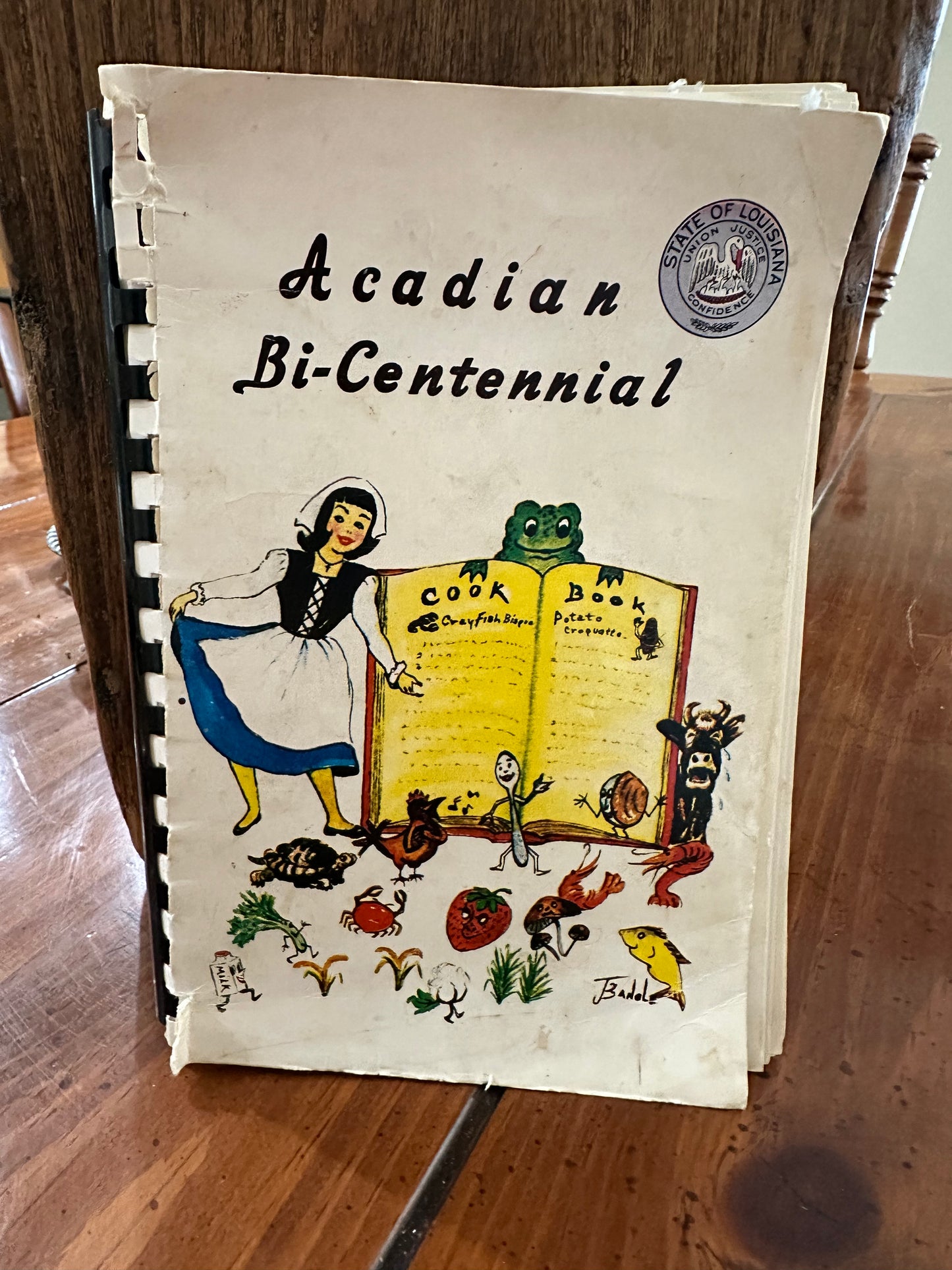 Acadian Bi-Centennial cookbook