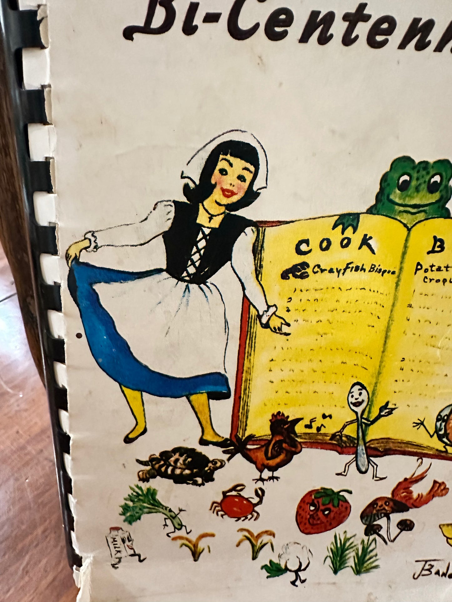 Acadian Bi-Centennial cookbook