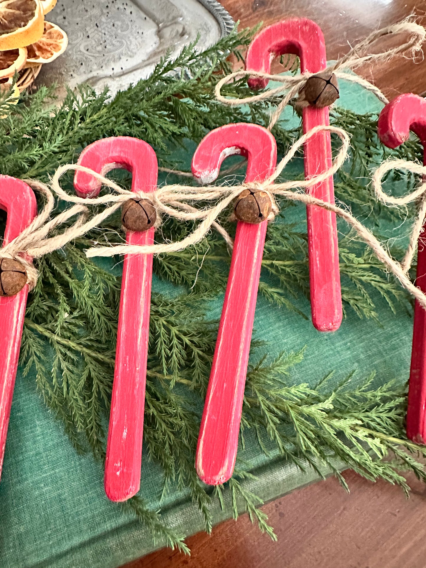 Handmade Rustic Candy Cane