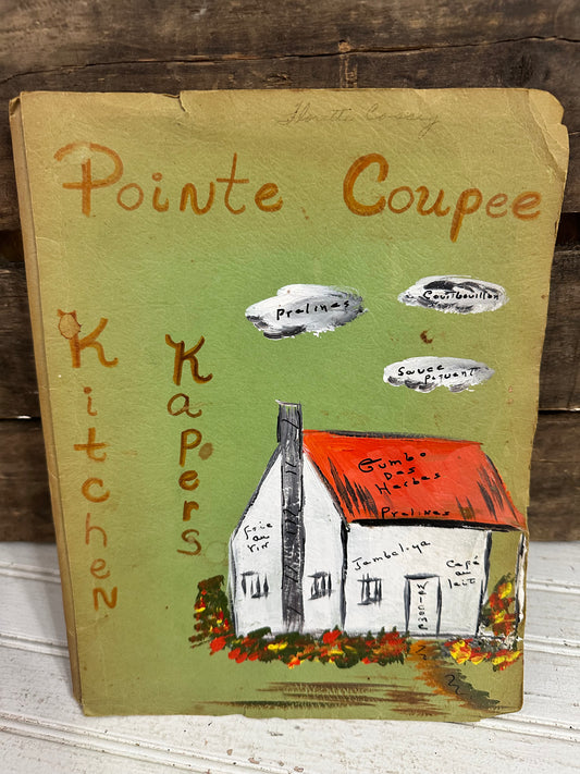 Vintage Handmade Recipe book