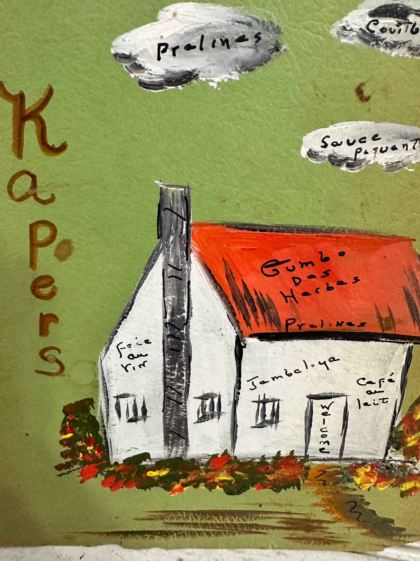 Vintage Handmade Recipe book