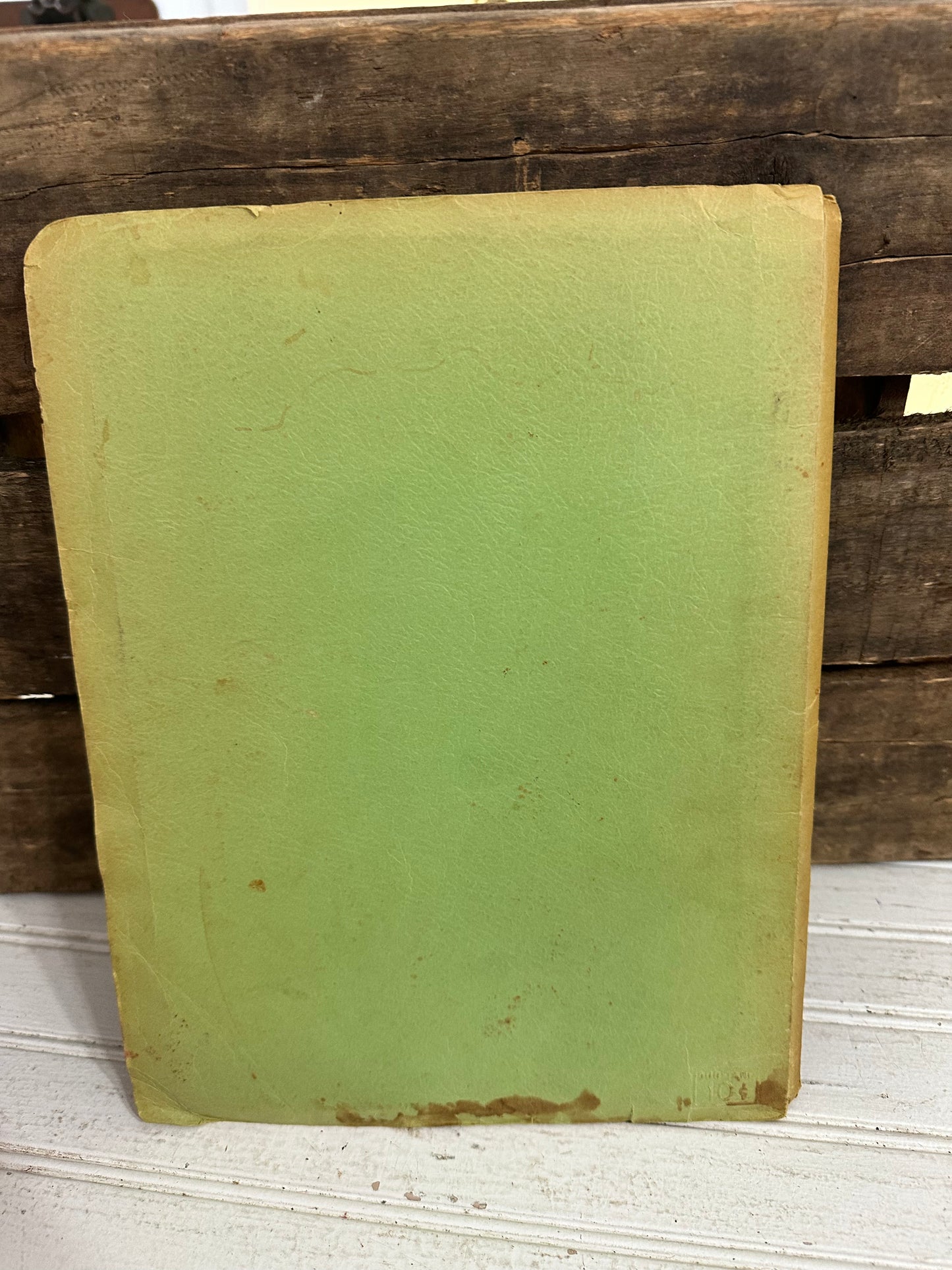 Vintage Handmade Recipe book